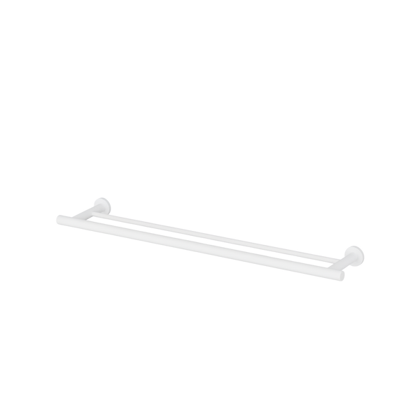 Arcisan Axus Double Towel Rail 600mm White