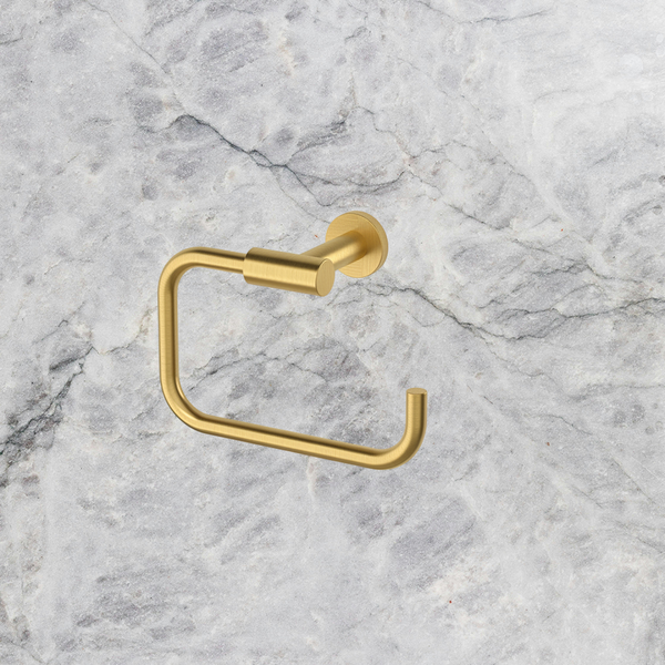 Arcisan Axus Towel Ring Brushed Brass