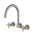 Arcisan Axus Cross Wall Mount Kitchen Set Brushed Nickel