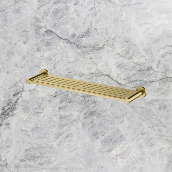Arcisan Axus Stainless Steel Shelf 440mm Brushed Brass
