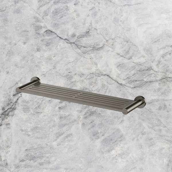 Arcisan Axus Stainless Steel Shelf 440mm Brushed Gunmetal