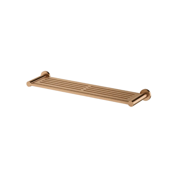 Arcisan Axus Stainless Steel Shelf 440mm Brushed Rose Gold