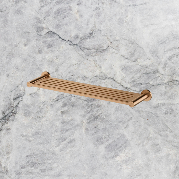 Arcisan Axus Stainless Steel Shelf 440mm Brushed Rose Gold