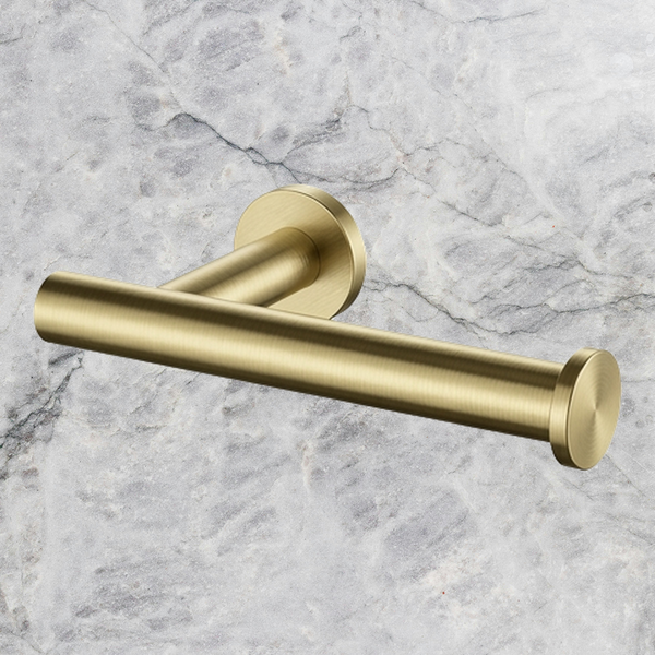Arcisan Axus Toilet Roll Holder Brushed Brass