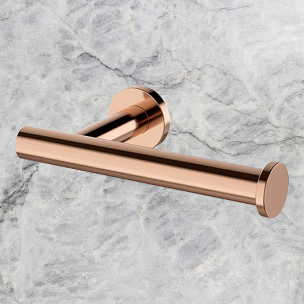 Arcisan Axus Toilet Roll Holder Rose Gold