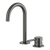 Arcisan Axus Pin 2-Hole Basin Mixer Brushed Gunmetal