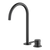 Arcisan Axus Pin 2-Hole Basin Mixer with Extended Height Spout Matte Black