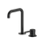 Arcisan Axus Pin Basin Mixer with 195x140mm Squareline Spout Matte Black