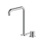 Arcisan Axus Pin Basin Mixer with 260x180mm Squareline Spout Chrome