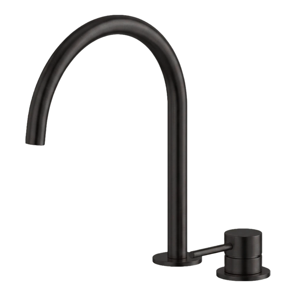 Arcisan Axus Pin 2-Hole Kitchen Mixer Brushed Iron