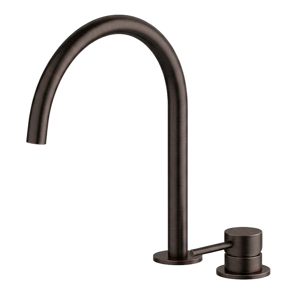 Arcisan Axus Pin 2-Hole Kitchen Mixer Dark Bronze