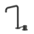 Arcisan Axus Pin Sink Mixer with 296x220mm Swivel Squareline Spout Matte Black