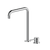 Arcisan Axus Pin Sink Mixer with 296x220mm Swivel Squareline Spout Chrome