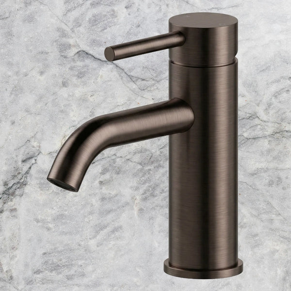 Arcisan Axus Pin Basin Mixer Dark Bronze