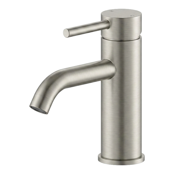 Arcisan Axus Pin Basin Mixer Brushed Nickel