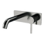 Arcisan Axus Pin Wall Mount Basin/Bath Mixer 150mm Spout with Plate (Trim Kit Only) Brushed Gunmetal