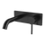 Arcisan Axus Pin Wall Mount Basin/Bath Mixer 150mm Spout with Plate (Complete Kit) Matte Black