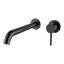 Arcisan Axus Pin Wall Mount Basin/Bath Mixer 220mm Spout (Trim Kit Only) Brushed Iron