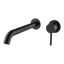 Arcisan Axus Pin Wall Mount Basin/Bath Mixer 220mm Spout (Trim Kit Only) Matte Black