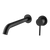 Arcisan Axus Pin Wall Mount Basin/Bath Mixer 220mm Spout (Complete Kit) Matte Black