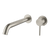 Arcisan Axus Pin Wall Mount Basin/Bath Mixer 220mm Spout (Trim Kit Only) Brushed Nickel