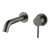 Arcisan Axus Pin Wall Mount Basin/Bath Mixer 150mm Spout (Complete Kit) Brushed Gunmetal