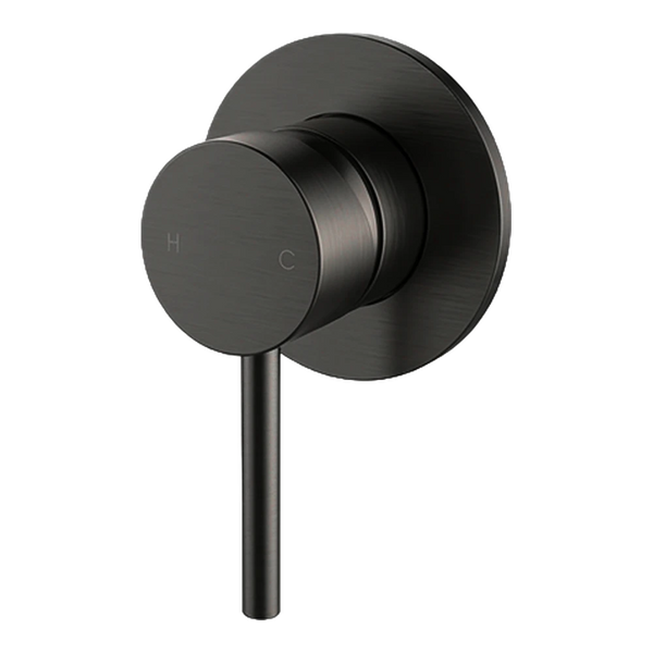 Arcisan Axus Pin Shower or Bath Mixer (Complete Kit) Brushed Iron