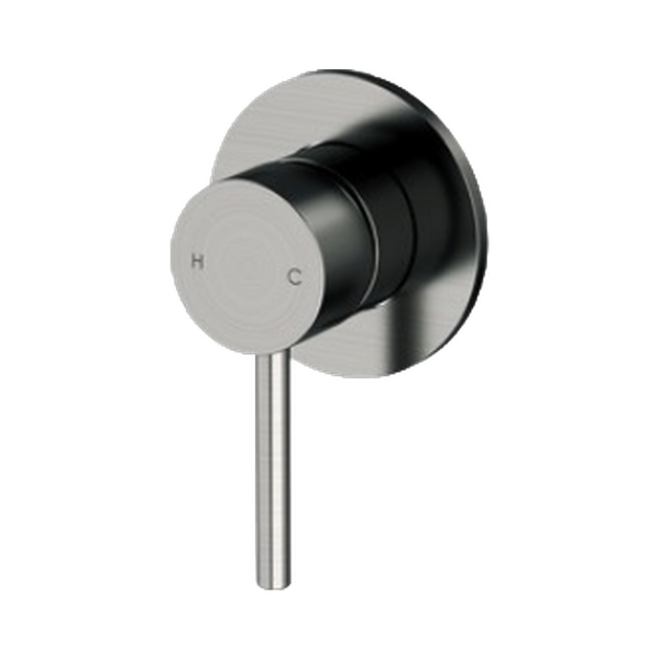 Arcisan Axus Pin Shower or Bath Mixer (Trim Kit Only) Brushed Gunmetal