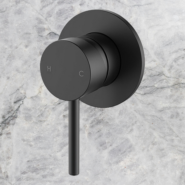 Arcisan Axus Pin Shower or Bath Mixer (Trim Kit Only) Matte Black