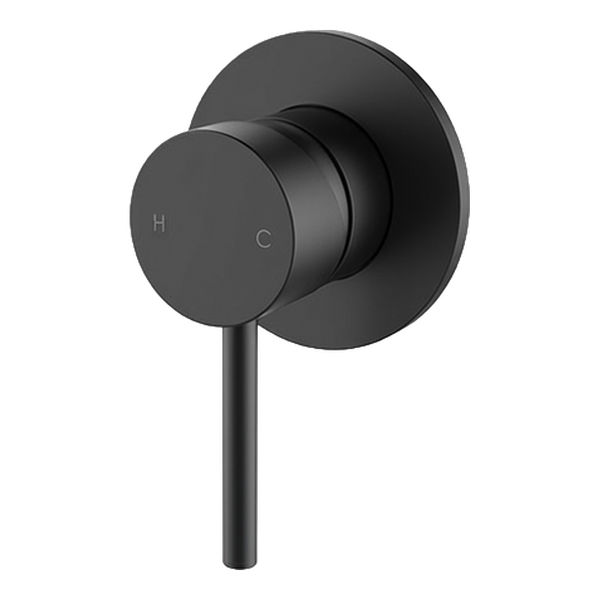 Arcisan Axus Pin Shower or Bath Mixer (Complete Kit) Matte Black