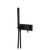 Arcisan Axus Pin Shower Mixer and Handshower with Plate (Complete Kit) Matte Black