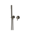 Arcisan Axus Pin Shower Mixer and Handshower (Trim Kit Only) Brushed Gunmetal