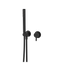 Arcisan Axus Pin Shower Mixer and Handshower (Trim Kit Only) Matte Black