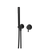 Arcisan Axus Pin Shower Mixer and Handshower (Trim Kit Only) Matte Black
