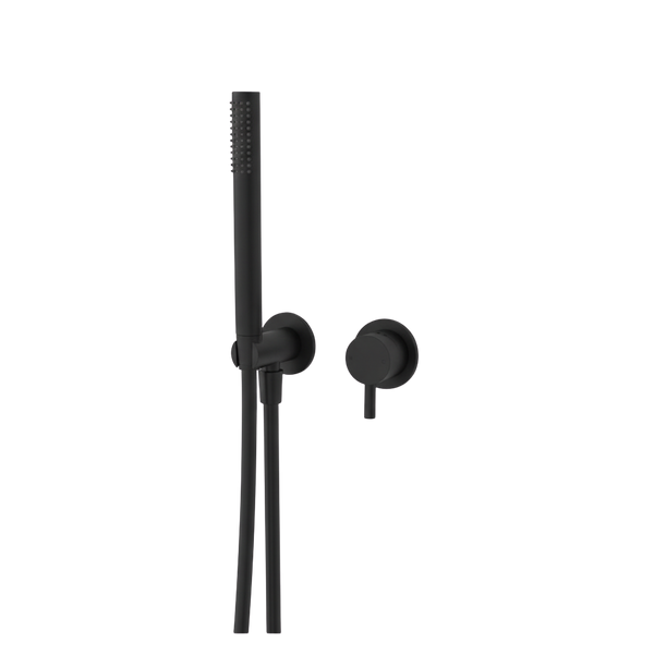 Arcisan Axus Pin Shower Mixer and Handshower (Complete Kit) Matte Black