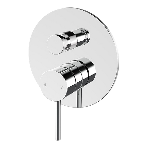 Arcisan Axus Pin Shower or Bath Mixer with Diverter (Trim Kit Only) Chrome