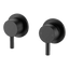 Arcisan Axus Pin Shower Mixer and 3-Way Diverter (Trim Kit Only) Matte Black