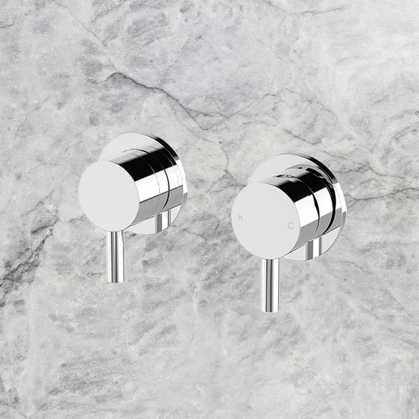Arcisan Axus Pin Shower Mixer and 3-Way Diverter (Trim Kit Only) Chrome