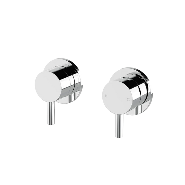 Arcisan Axus Pin Shower Mixer and 3-Way Diverter (Trim Kit Only) Chrome