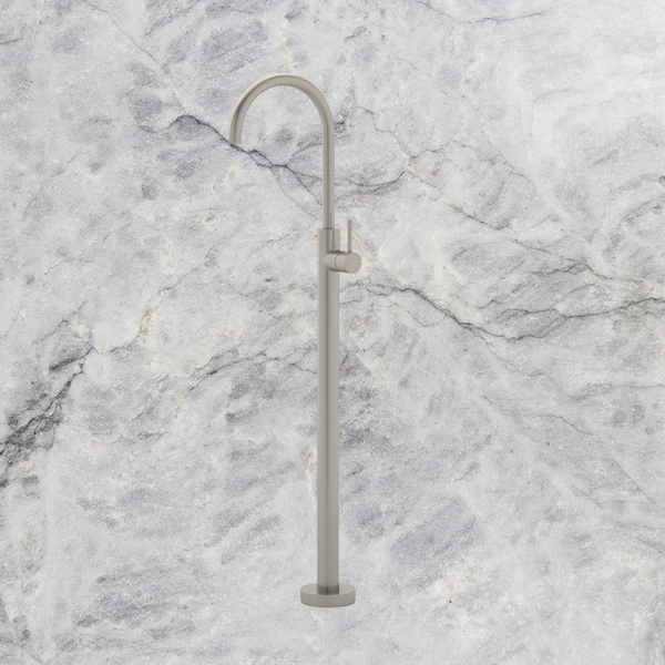 Arcisan Axus Pin Freestanding Bath Mixer (Trim Kit Only) Brushed Nickel