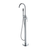 Arcisan Axus Pin Lever Freestanding Bath Mixer with Handshower (Trim Kit Only) Chrome