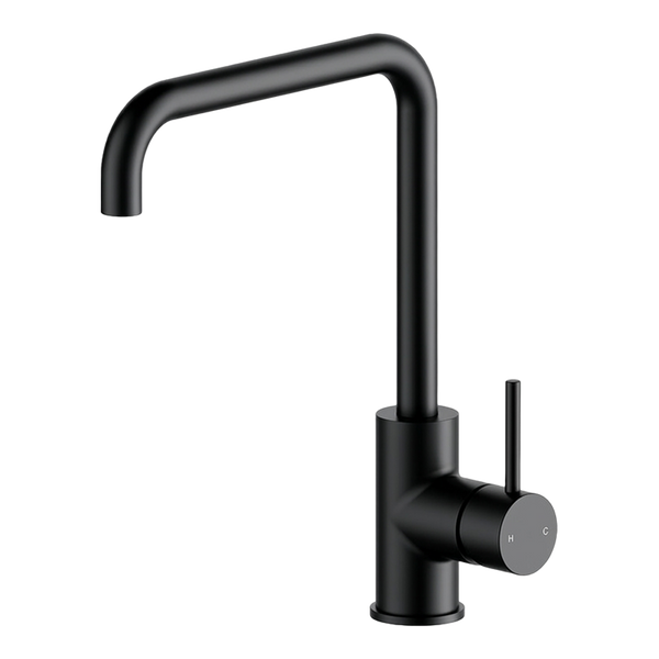 Arcisan Axus Pin Square Line Spout Kitchen Mixer Matte Black