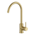 Arcisan Axus Pin Arch Spout Kitchen Mixer Brushed Brass