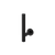 Arcisan Axus Spare Toilet Roll Holder Matte Black