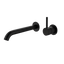 Arcisan Axus Wall Mount Basin/Bath Mixer Pin Lever Up 220mm Spout (Trim Kit Only) Matte Black