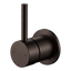 Arcisan Axus Pin Shower or Bath Mixer Lever Up 60mm Cover Plate (Trim Kit Only) Dark Bronze