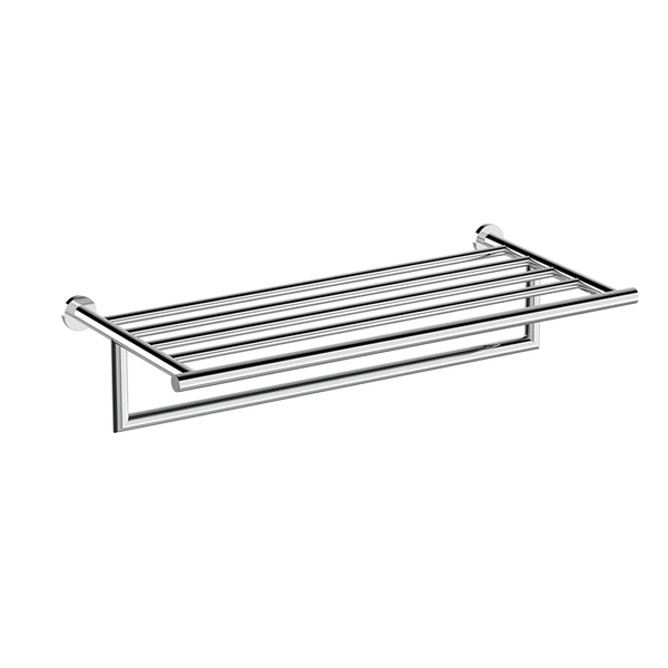 Arcisan Axus Towel Rack with Rail Chrome