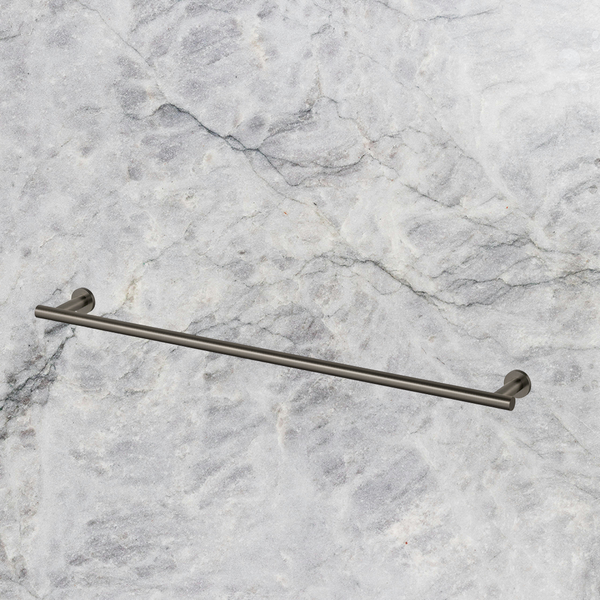 Arcisan Axus Towel Rail 800mm Brushed Gunmetal