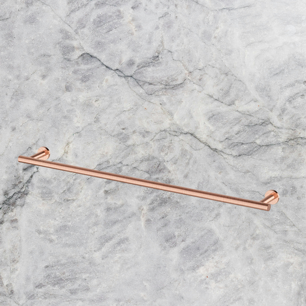 Arcisan Axus Towel Rail 800mm Brushed Rose Gold