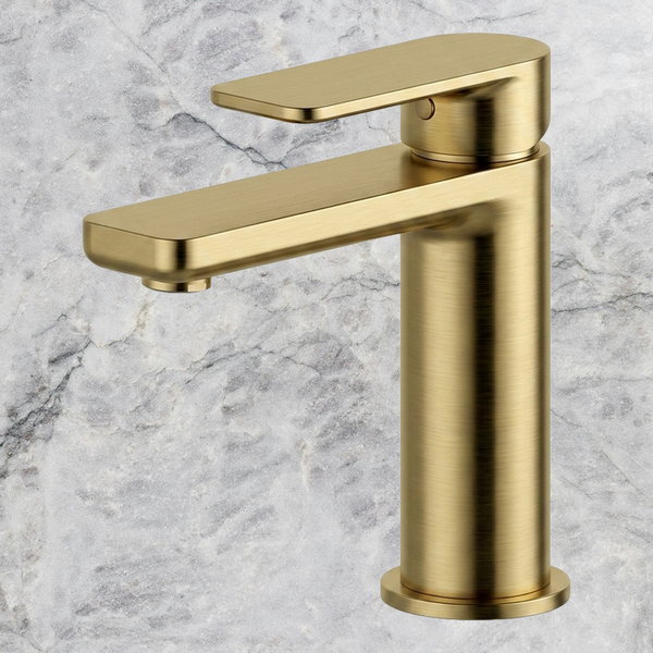 Arcisan Kibo Basin Mixer Brushed Brass